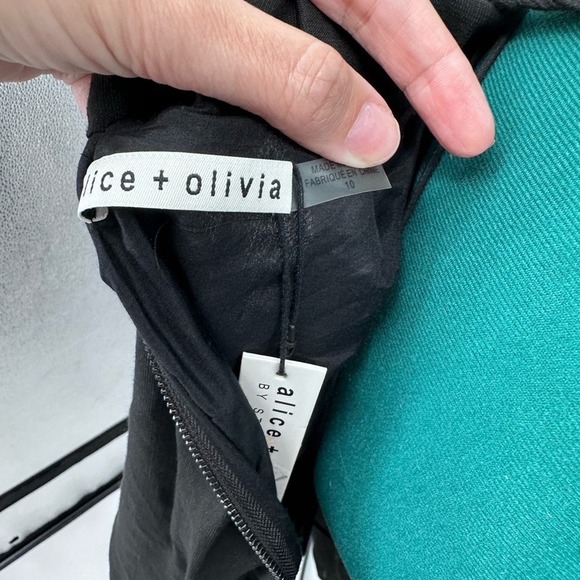 Alice + Olivia faith open back Linen Blend Greek Goodness dress - Picture 5 of 7